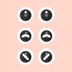 Eyes kit（目のセット）の写真